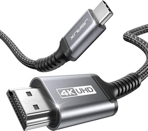 Jsaux Câble Usb C Vers Hdmi 4k 2m Cable Usb Type C Hdmi 4k Uhd