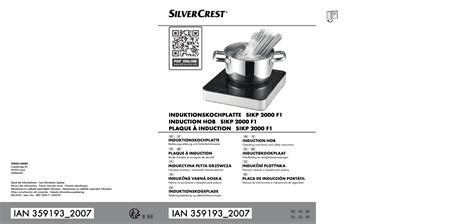 Manual Placa Induccion Silvercrest Placasdecocina Es