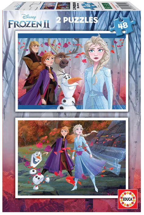 Puzzle Frozen 2 Educa 2x48 Pezzi