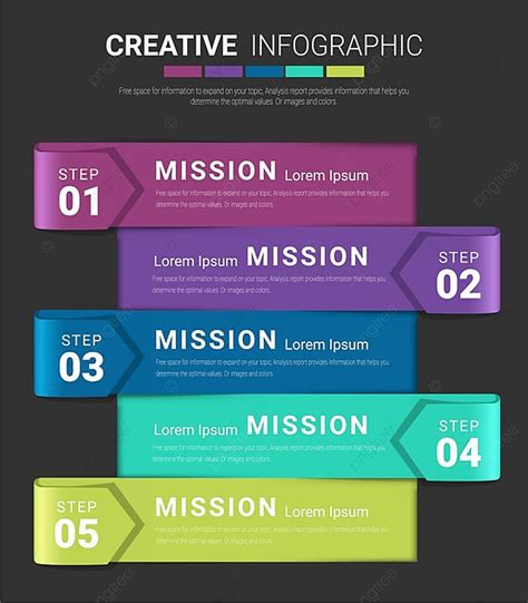 Infographic Design Template With Numbers 5 Option Can Be Used For