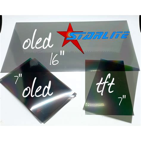 Jual Polarizer Film Oled 16 Inchi Oled 7 Inchi Tft 7 Inchi