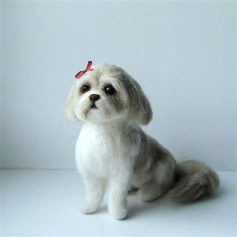 Felt Shih Tzu Etsy