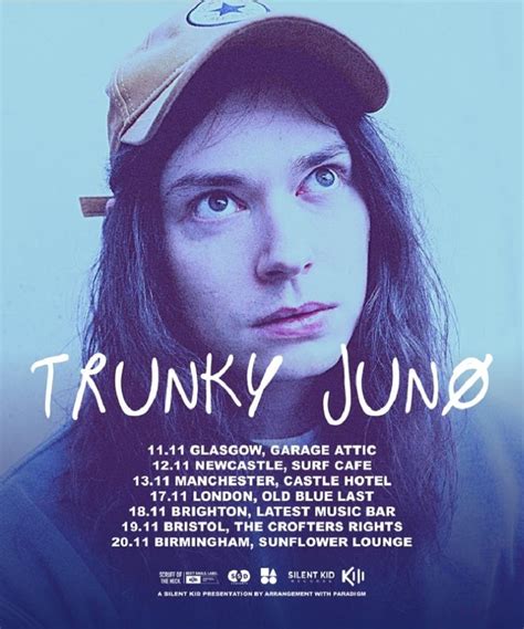 Trunky Juno Uk Tour November November Old Blue Last