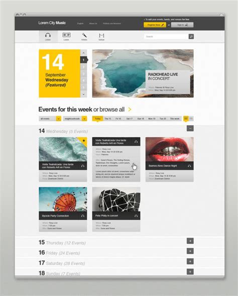 20 Gorgeous Examples of Web Design Inspiration | Part 2 - UltraLinx ...