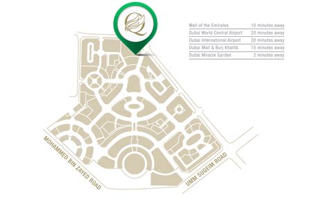 Q Gardens Boutique Residence - Location Map