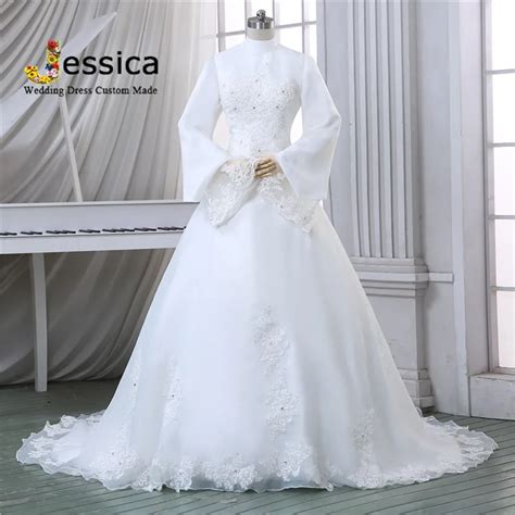 Aliexpress.com : Buy 2017 Glamorous Saudi Arabia Muslim Wedding Dress ...