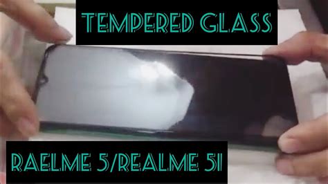 Cara Pasang Tempered Glass Realme 55i Youtube