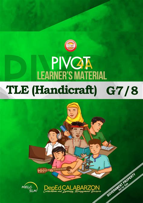 TLE Handficraft G 7 8 TLE Handicraft Exploratory Course TLE