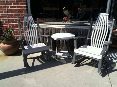 Poly Resin Patio Chairs