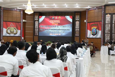 Seminar Penanganan Kejahatan Kekerasan Seksual Kapolda Sumut Minta