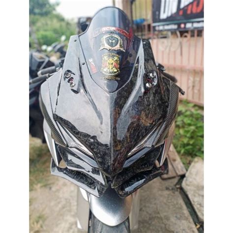 Jual Cover Kedok CBR 250RR CARBON FRONT TAMENG CBR 250RR CARBON FORGED