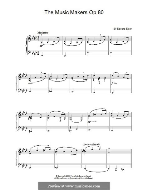 The Music Makers Op 69 By E Elgar Sheet Music On MusicaNeo