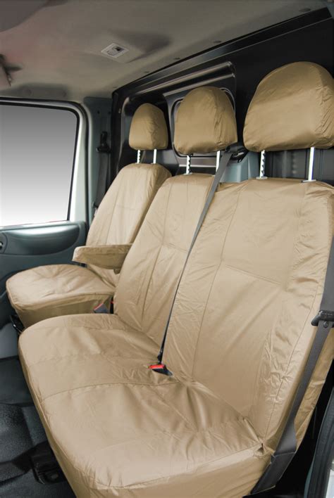 Ford Transit Mk7mk6 Tailored Waterproof Seat Covers Front Set 12 San Inka Corp