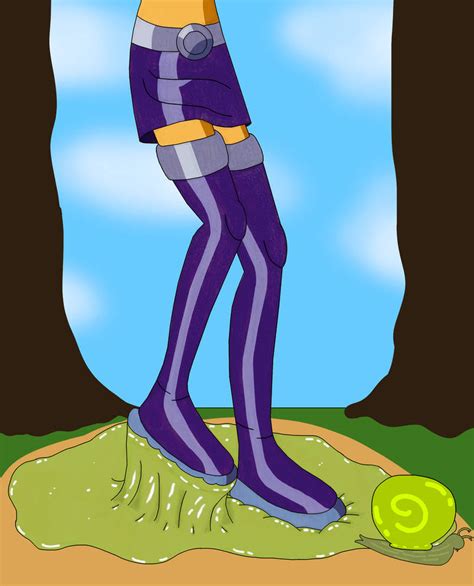 Starfire Stuck In The Park By Dhot9230 On Deviantart