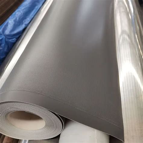 Homogenous Pvc Waterproofing Membrane Pvc Sheet Without Fabric For