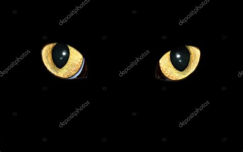 Eyes of a predator with an evil glow — Stock Photo © Kagenmi #64878205