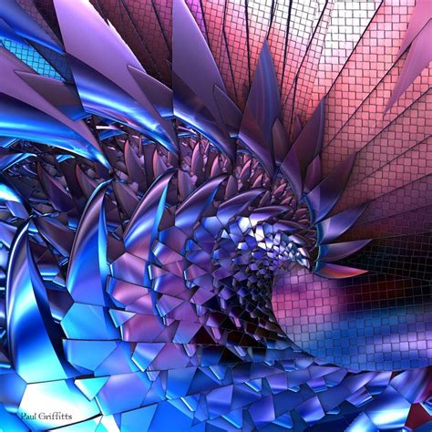 Untitled 3d fractal art Mandelbulb 3d Paul Griffitts http://www.frackxion.com | Fractal art ...