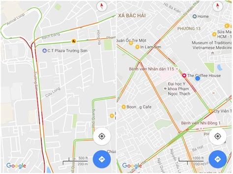 Google Maps cập nhật tình hình giao thông thời gian thực TP.HCM, Hà Nội ... 