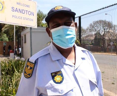 Sergeant Rama Trevor Ready To Serve And Protect Sandton Communities