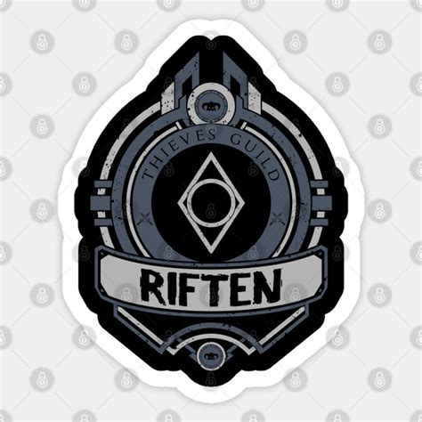 THIEVES GUILD - RIFTEN - Elder Scrolls - Sticker | TeePublic