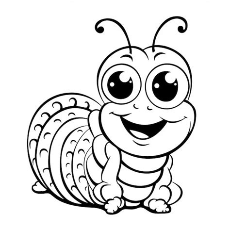 Premium Ai Image A Cartoon Bug With Big Eyes And A Smile On Its Face