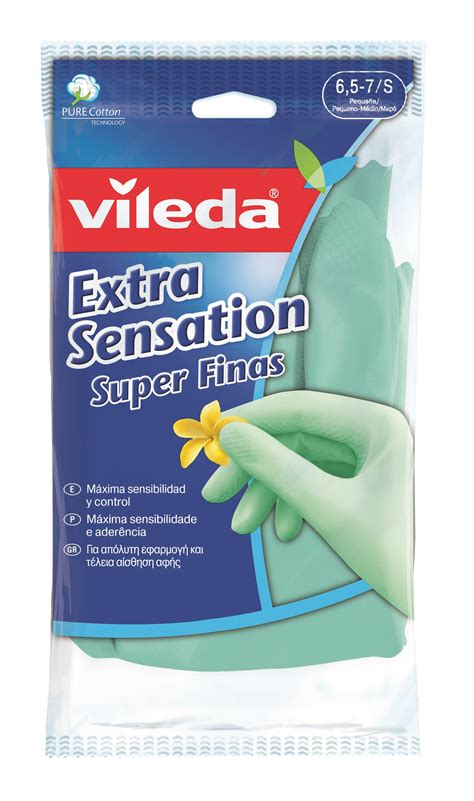 Rękawice Extra Sensation S VILEDA - VILEDA - Ścierki, zmywaki, gąbki