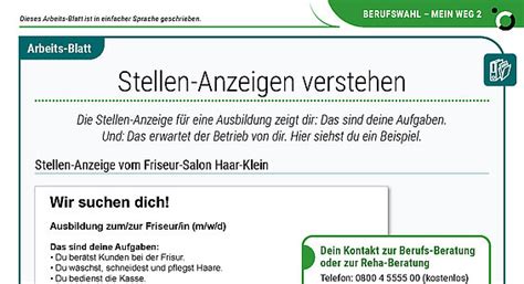 Übersicht Info Texte und Arbeits Blätter in einfacher Sprache planet