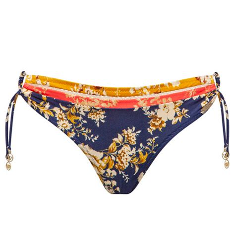 Watercult Patchwork Florals Verstellbare Bikini Hose Summer Jam Annadiva