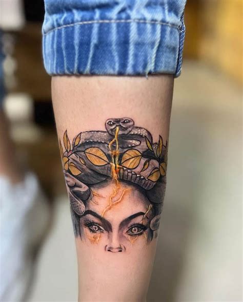 Discover More Than Medusa Tattoo Thigh Best In Coedo Vn