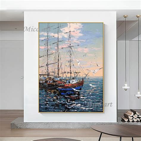 Sailing Ship Oil Painting