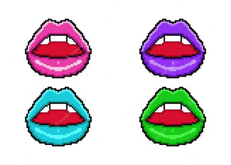 Mouth Pixel Art