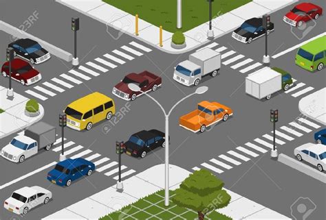 Street traffic clipart - Clipground