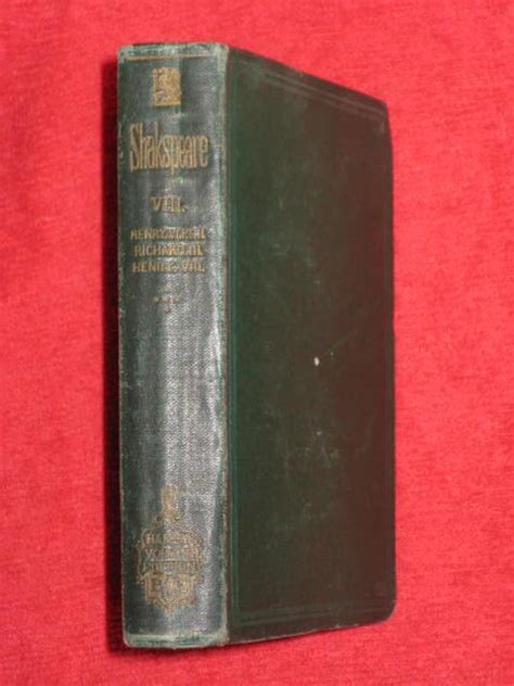 Shakspeare The Handy Volume Vol VIII 8 Green King Henry The Sixth