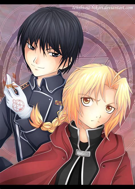 Fma Ed And Roy By Tenshi No Hikari On Deviantart