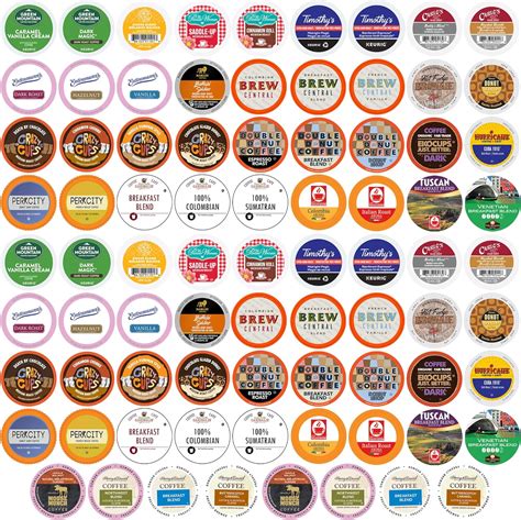 Coffee Pods Variety Pack Sampler Assorted Single Serve Coffee For Keurig K Cups Coffee Makers