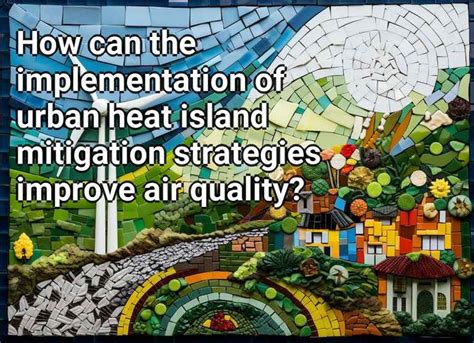 How can the implementation of urban heat island mitigation strategies ...