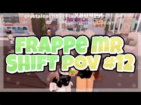 Frappe Mr Shift Pov Frappe Roblox Youtube