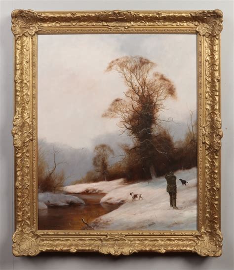 John Trickett Winter Pheasant Shooting Scene Mutualart