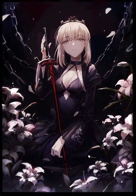 Artoria Pendragon Saber Alter And Saber Alter Fate And 2 More Drawn