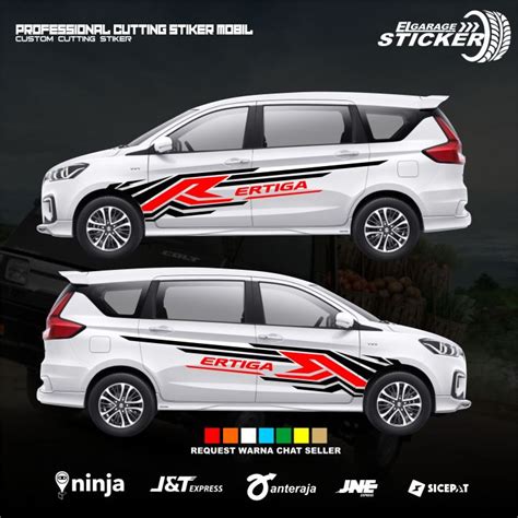 Stiker Mobil Suzuki Ertiga Cutting Stiker Variasi All Mobil Suzuki