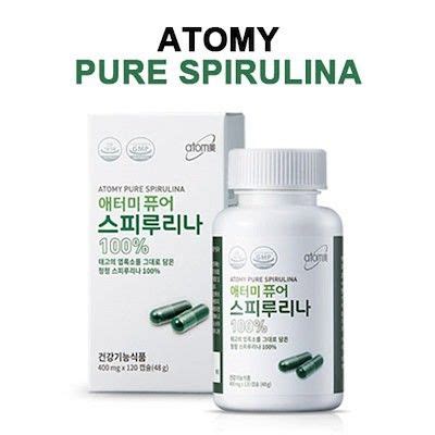 Atomy Pure Spirulina 100 400mg X 120 Capsules Health Supplement