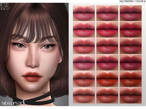 Lisaminicatsims Lmcs N Lipstick In Makeup Cc Sims Cc