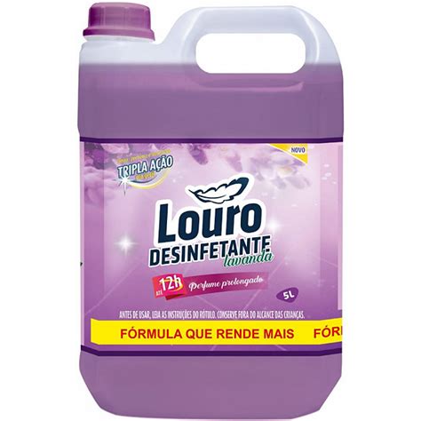 DESINFETANTE LOURO LAVANDA 5 lt - Boni Embalagens