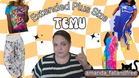 Checking Out Temu For Extended Plus Size X X Try On Haul Amanda