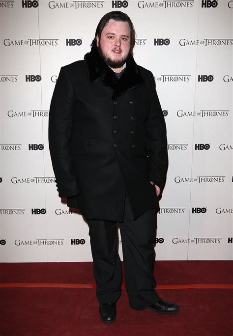 John Bradley (Samwell Tarly) | Celebrities at the First Game of Thrones ...