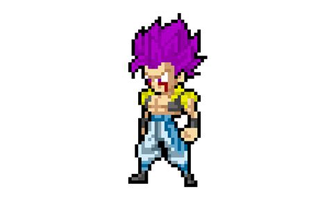 Gogeta pixel art