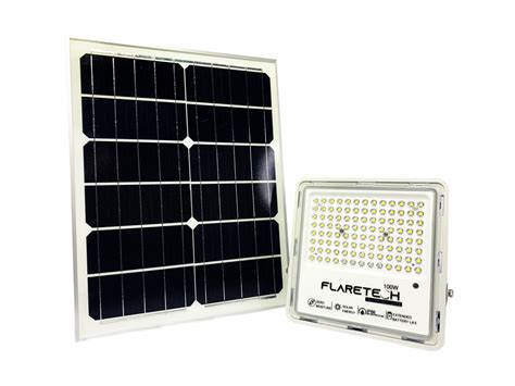 SOLAR JUAN 100 WATTS SOLAR FLOOD LIGHT Furniture Home Living