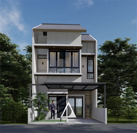 Rumah Minimalis Lantai Mewah Harmoni Desain Modern Dan Kesenjangan