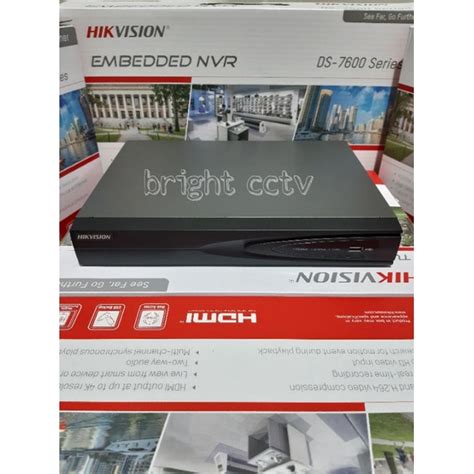 Jual NVR Hikvision 8 Channel DS 7608NI K1 Shopee Indonesia