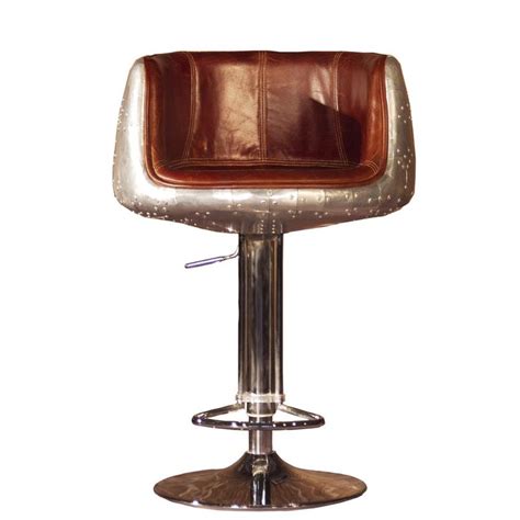 Kolby Height Adjustable Bar Stool Moderne Bar